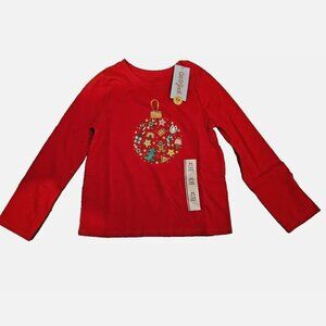 Cat and Jack Christmas ball shirt